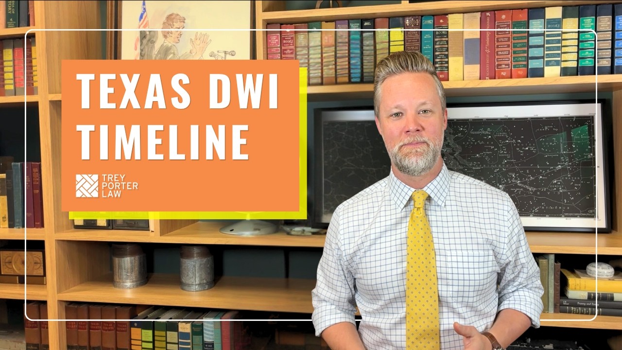 What Happens After a DWI Arrest in Texas? Timeline Explained - YouTube