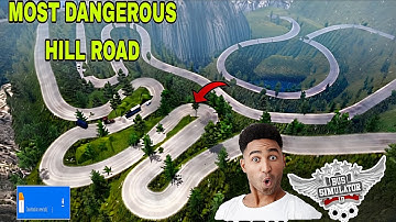 Map Mod Bussid 4.4.1 - De gevaarlijkste heuvelwegkaartmod voor Bus Simulator Indonesië | Bussid M...