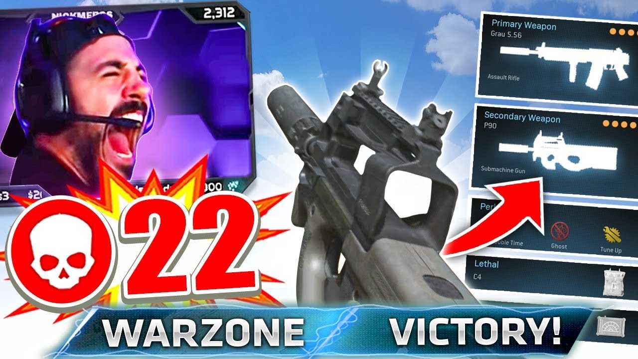 My New Ghost P90 Strat For High Kill Games!