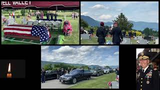 Full Graveside Service Of General Carl Wade Stiner in its Entirety Including Flyover
