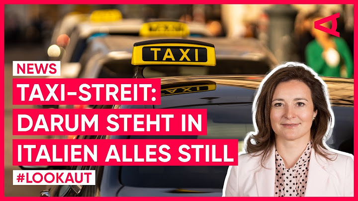 Italien: Taxi-Streit in der Urlaubs-Saison | LOOKAUT