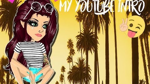 MY YOUTUBE INTRO (FIRST VIDEO!)