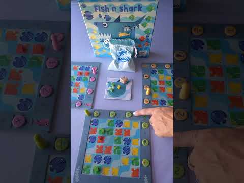 Fish'n Shark - juego de estrategia para 2-4 jugadores video