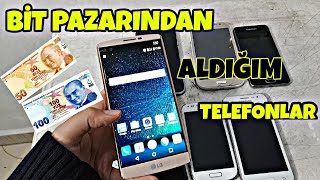 BİT PAZARI ÇOK UCUZA ALIP TAMİR ETTİĞİM ÇALIŞAN TELEFONLAR UCUZA AL TAMİR ET AL YAP SAT KENDİN YAP