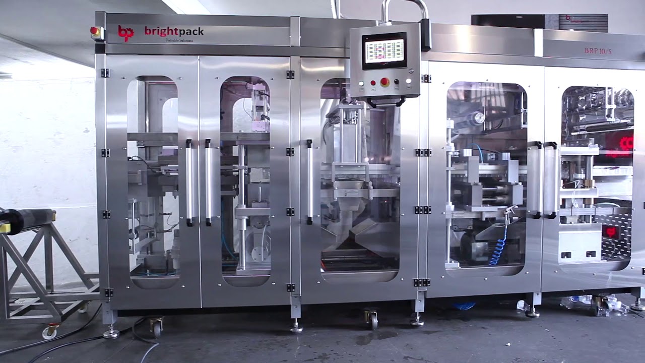 Full Automatic Thermoform Packaging Machine For Cup Water YouTube