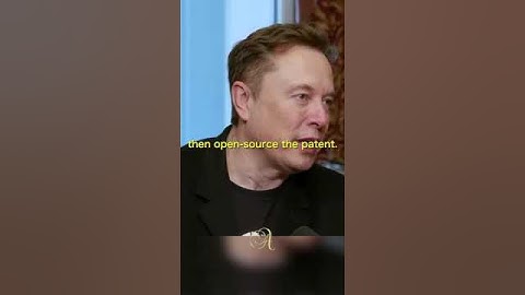 Elon Musk Just ENDED Patents With ONE SENTENCE