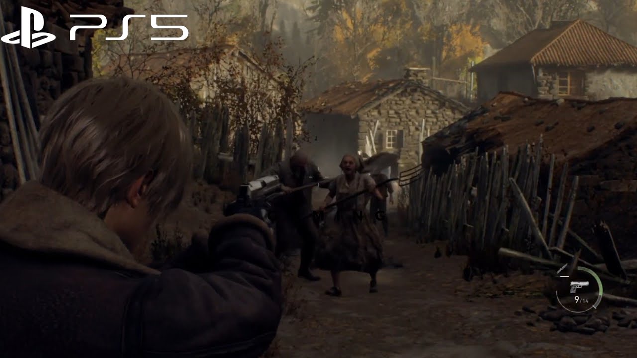 RESIDENT EVIL 4 Chainsaw Demo Playstation 5 Gameplay YouTube