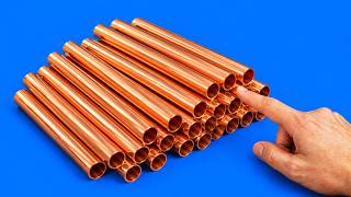 Don't Throw Away Old Copper Pipes 😱! Turn Them Into a MILLION-DOLLAR Tool! 🔥