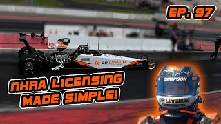 NHRA Licensing Made SIMPLE!......BISHOPS PERFORMANCE STYLE