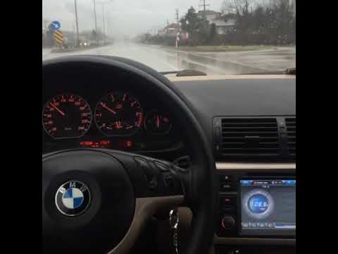 Araba Snap  BMW YAĞMURLU HAVA