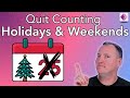 Exclude weekends and holidays in Power Apps
