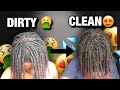 HOW TO WASH DREADS *EASY*