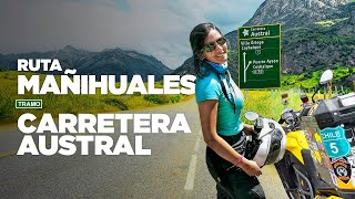 Ruta a Villa Mañihuales . Patagonia al Límite / Carretera Austral en Moto