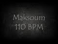 Maksoum 110 BPM إيقاع المقسوم سرعة