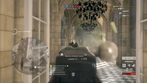 Battlefield 1 Selbstlader M1916 Optical/Federov Avtomat Trench Gameplay on Ballroom Blitz