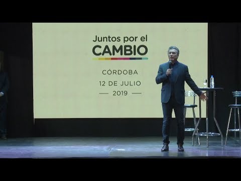 Macri, en Córdoba: "Nunca estuvimos tan cerca de cambiar la historia para siempre"