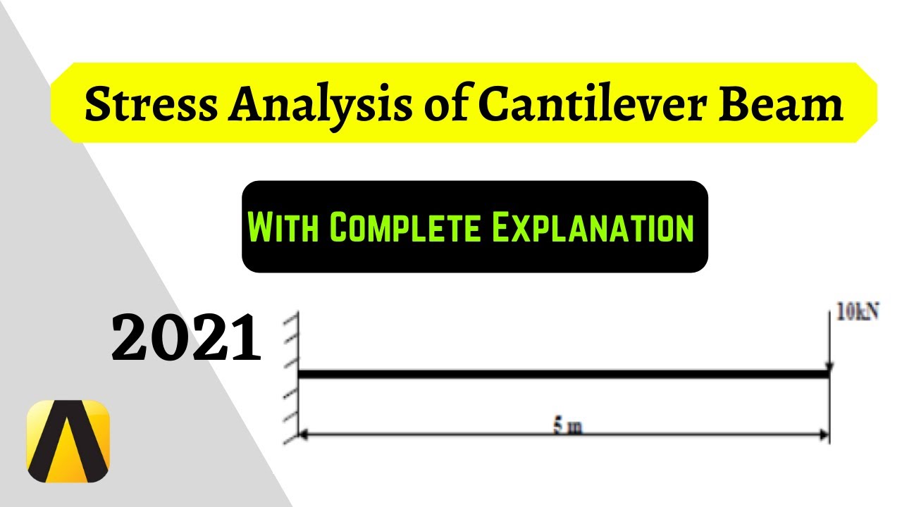 How to Perform Static Stress Analysis of Cantilever Beam using Ansys ...