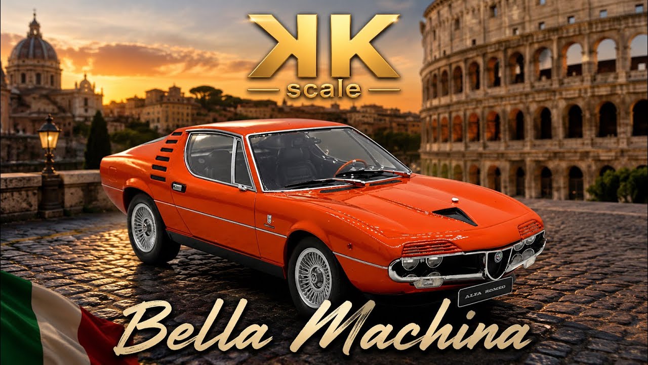 1970 Alfa Romeo Montreal 1:18 KK-Scale - YouTube
