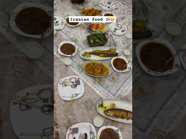 Iranian food 🥘😋#food #fishfry #chiken #foodvlog #shortvideo #iranianfood #party class=