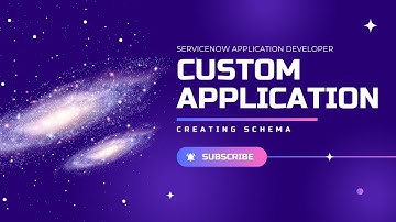 ServiceNow Developer Training - NeedIt Application Data Schema