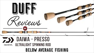 Daiwa Presso 8' Ultralight Spinning Rod