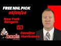 NHL Pick - New York Rangers vs Carolina Hurricanes Prediction, 5/9/2024 Free Best Bets &amp; Odds