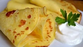 Необычные налистники на картофельном пюре Необычные налистники на картофельном пюре