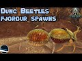 Dung Beetle Spawn Locations in Fjordur on Ark Survival Evolved - YouTube