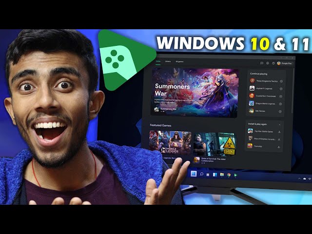 Google Play Games Finally! Released Beta Version For Windows 10 & 11 Let's  Try it 