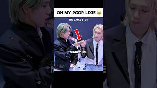 He Was Embarrassed straykids felix han leeknow bangchan seungmin shorts