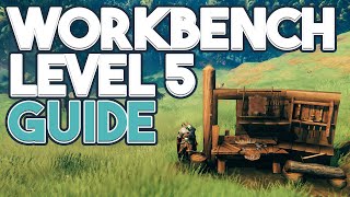 How to Upgrade to Workbench Level 5 (Maximum Level) | Valheim