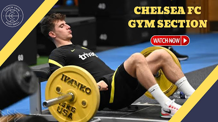Chelsea FC Gym Section #chelsea #football
