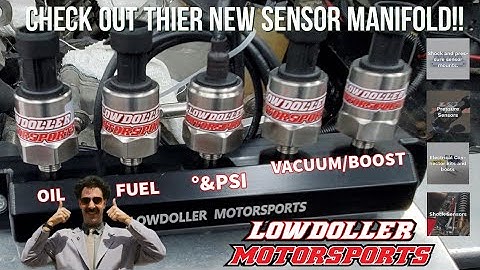 Lowdoller Motorsports Sensors and Newly released Distribution Block!