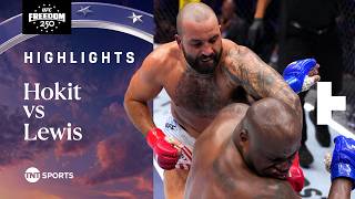 SEARCH & DESTROY! 🤯 | Josh Hokit vs. Derrick Lewis | #UFCFreedom250 Highlights