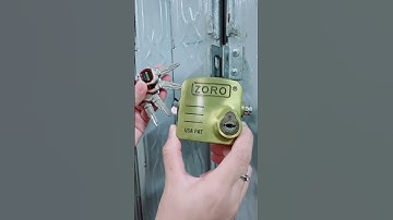 ổ khoá chụp báo động ZORO