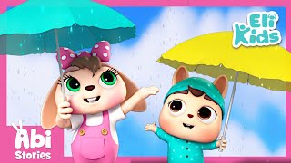 Rain Rain Go Away | Educational Cartoon | Abi Stories Compilations