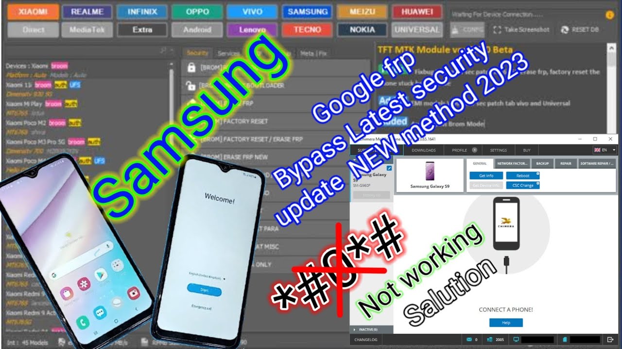 One Click Samsung Frp Bypass Tool  All samsung A10s,A20s,A30,A51,A12,A32  Frp Unlock Android 11/13 