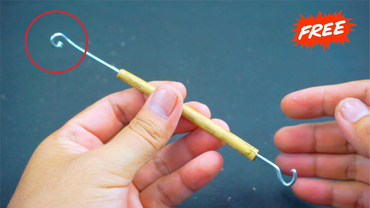 The Secret Of FIsherman ! Making fishing tackle 100% using Bamboo ...