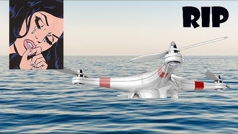 Crashed my Drone into the River 😡