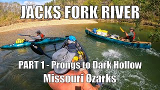 Jacks Fork River Kayak Camping  Day 1