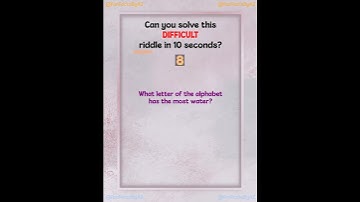 Can You Solve This Riddle? 🤔 | Fun Brain Teaser - riddles, shorts, challenge, games