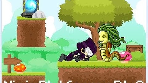 Scratch Tutorial | Ninja Platformer | Part 8 | How to make a platformer game in scratch