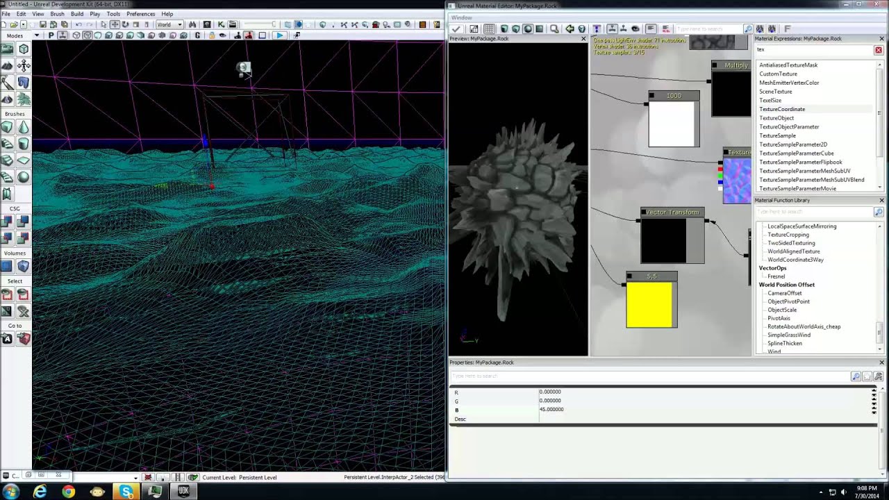 UDK Material Tutorial (Diffuse, Specular, Normal, Displacement) - YouTube