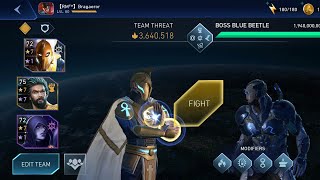 Inj2M - H7 Kingdom Of Madness Kom - Boss Blue Beetle 1Shot.