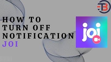How to Turn Off JOI Notification || Tech Base