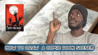 How to make a comic book using 3d models.
