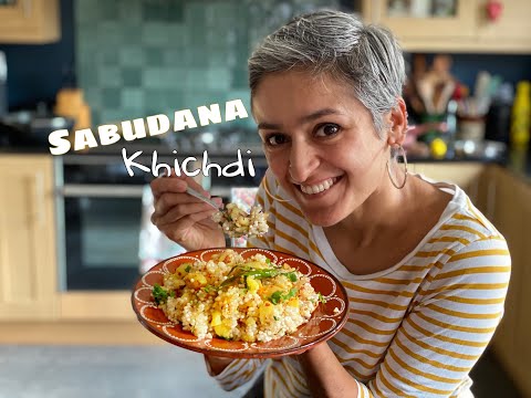 SABUDANA KHICHDI  Best SAVOURY Tapioca recipe  Navratri special recipe  Vegan  Food with Chetna