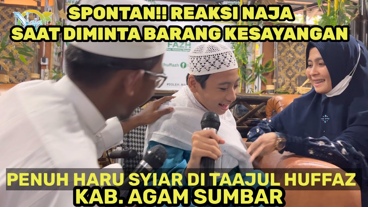 PENUH HARU NAJA SYIAR DI TAAJUL HUFFAZ