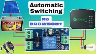 Power failure automatic switching module for Simple Solar Setup