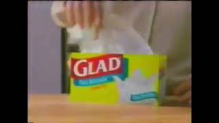 2001 Glad Tall Kitchen Bags Commercial 